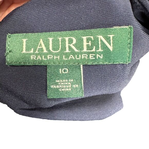 Lauren Ralph Lauren Navy Maxi Dress - Picture 9 of 12